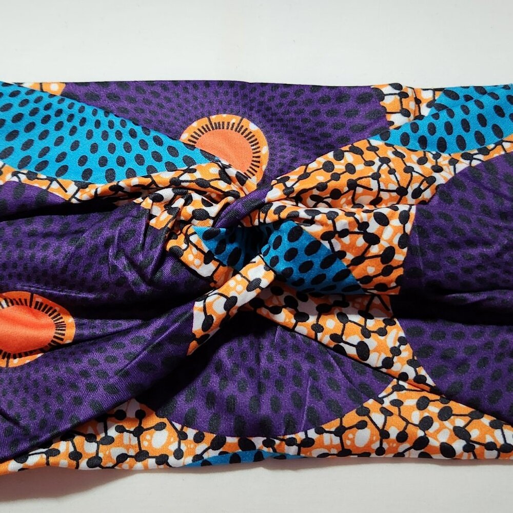 Matching head wrap & earring sets choice of color all NIB